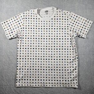 Uniqlo UT Capcom Monster Hunter‎ Pixel Art T-Shirt Mens XL White Makaimura